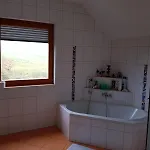 Haus Mit Terrasse Am Sonnenuntergang Tatil Evi Bruck in der Oberpfalz