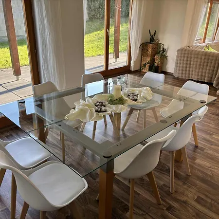 度假居 Haus Mit Terrasse Am Sonnenuntergang *