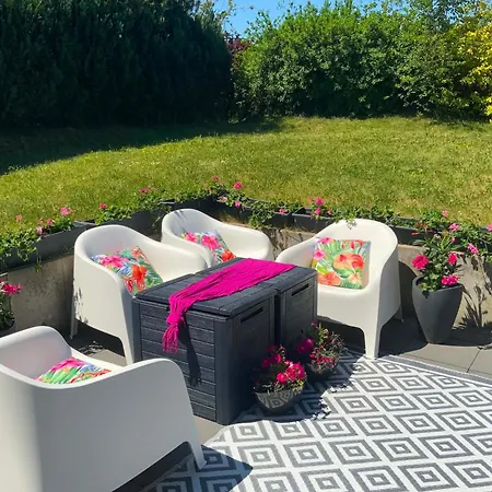 Haus Mit Terrasse Am Sonnenuntergang Holiday home Bruck in der Oberpfalz